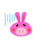 ぶたうさぎみたいなやつ（個別スタンプ：3）