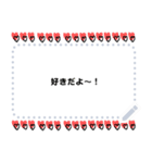 パステルカラーのメッセージスタンプ3（個別スタンプ：10）