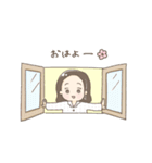 女の子たちのほんわか日常スタンプ（個別スタンプ：5）