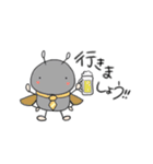 働く！クマんばち（個別スタンプ：12）