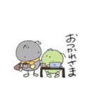 働く！クマんばち（個別スタンプ：18）