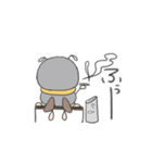 働く！クマんばち（個別スタンプ：21）