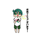 ぴーすくんの日常（個別スタンプ：2）