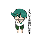 ぴーすくんの日常（個別スタンプ：10）