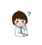 セーラー服おんなのこスタンプ（個別スタンプ：5）