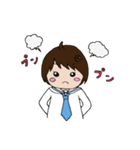 セーラー服おんなのこスタンプ（個別スタンプ：13）