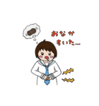 セーラー服おんなのこスタンプ（個別スタンプ：22）