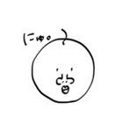 丸顔ですけどなにか。（個別スタンプ：7）