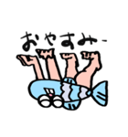 人魚スタンプ（個別スタンプ：2）
