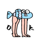 人魚スタンプ（個別スタンプ：3）