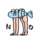 人魚スタンプ（個別スタンプ：4）
