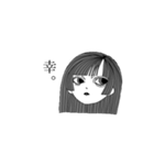 真顔サン。（個別スタンプ：1）