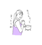＆ there  シスターズスタンプ（個別スタンプ：17）