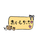 出っ歯ちゃん(すこーし歯が出てる女の子)（個別スタンプ：38）