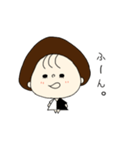 表情筋ガール（個別スタンプ：7）