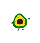 にんまりアボちゃん（個別スタンプ：3）