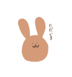 ゆるい一言うさぎ（個別スタンプ：8）
