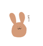 ゆるい一言うさぎ（個別スタンプ：21）