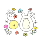 しろくまときいろちゃん（個別スタンプ：38）