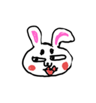 麻呂…うさぎ（個別スタンプ：7）