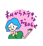 ひたすら告知するスタンプ（個別スタンプ：6）