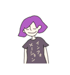 ひたすら告知するスタンプ（個別スタンプ：10）