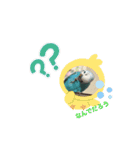 ワンワンと鳴くインコ（個別スタンプ：8）