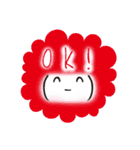 鬼龍院翔 手描き顔文字スタンプ悶絶の白夜（個別スタンプ：1）