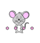 ネズピーマウス（個別スタンプ：4）