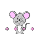 ネズピーマウス（個別スタンプ：8）