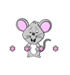 ネズピーマウス（個別スタンプ：9）