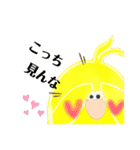 ブラシいんこ（個別スタンプ：16）