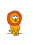 らいおんの遊び（個別スタンプ：21）
