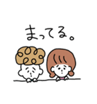パーマくんとボブ美（個別スタンプ：6）