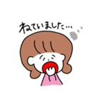 パーマくんとボブ美（個別スタンプ：15）