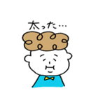 パーマくんとボブ美（個別スタンプ：16）