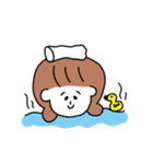 パーマくんとボブ美（個別スタンプ：20）