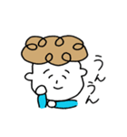 パーマくんとボブ美（個別スタンプ：22）