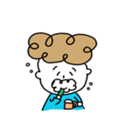 パーマくんとボブ美（個別スタンプ：28）