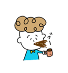 パーマくんとボブ美（個別スタンプ：31）