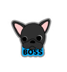 フレンチブルドッグBOSSの日常スタンプ（個別スタンプ：6）