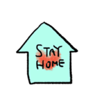 STAY HOMEしようゼ（個別スタンプ：1）