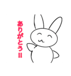 さっちゃん兎スタンプ（個別スタンプ：5）