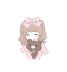 ふわふわロリータちゃん（個別スタンプ：5）