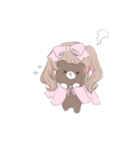 ふわふわロリータちゃん（個別スタンプ：6）