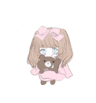 ふわふわロリータちゃん（個別スタンプ：7）