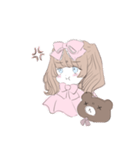 ふわふわロリータちゃん（個別スタンプ：13）