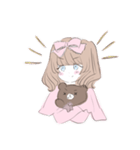 ふわふわロリータちゃん（個別スタンプ：15）