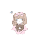 ふわふわロリータちゃん（個別スタンプ：16）