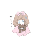 ふわふわロリータちゃん（個別スタンプ：17）